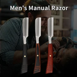 New Arrival Feather Straight Razor Classic Beard Cutting Shaving Razor For Feather Blades