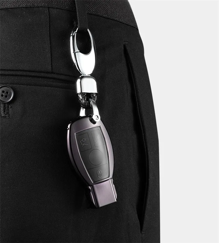 For mercedes key cover CLA GLA GLC GLE GLK CLS SLK AMG alarm cover TUP shell protection car remote control cover key case