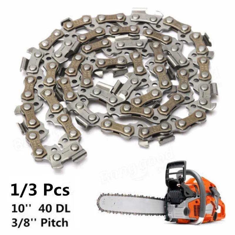 Professional 10 Inch Metal Chainsaw 3/8LP 0.050" 40 Drive Chain Saw