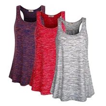 Loozykit женские фитнес-жилеты для бега свободная Спортивная дышащая майка для занятий йогой Топы женские спортивные тренировочные быстросохнущие рубашки тренировочный жилет