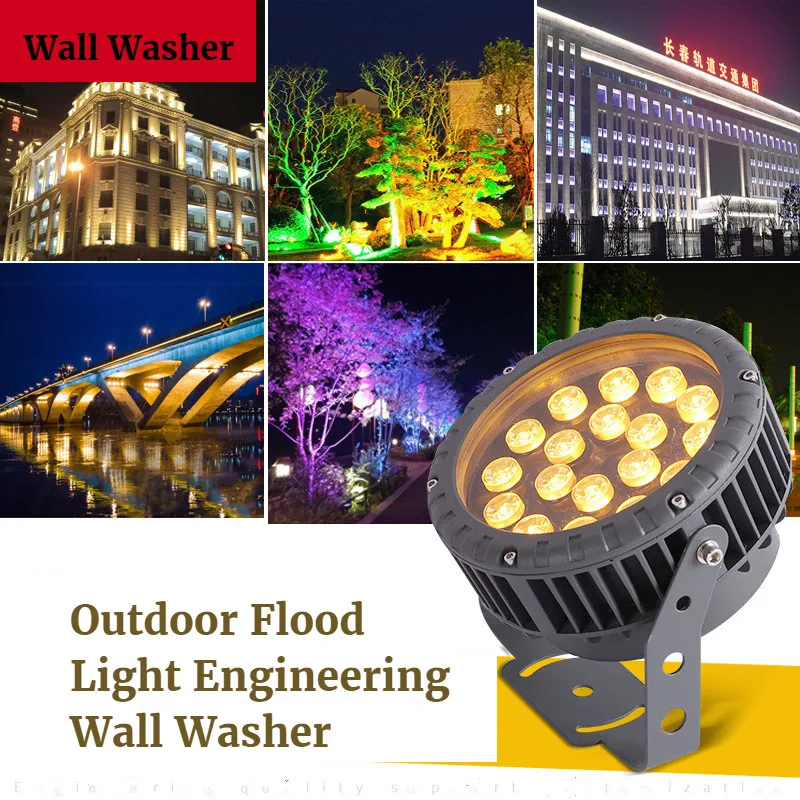 Led Shoot Tree Light Flood Light Garden Night Scene Lighting Round Landscape Tree Projection Lights 3w 5w 7w 9w 12w