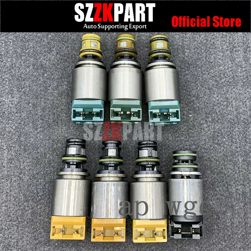 For BMW Gearbox Solenoid Valve Set 1068298044 7PCS Valves Transmission