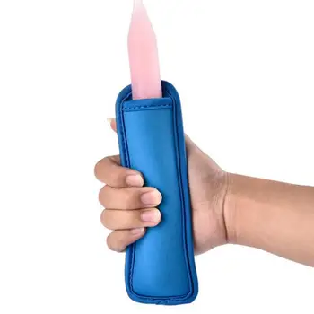 

Antifreezing Popsicle Bags Freezer Popsicle Holders Reusable Neoprene Insulation Ice Pop Sleeves Bag LX9260