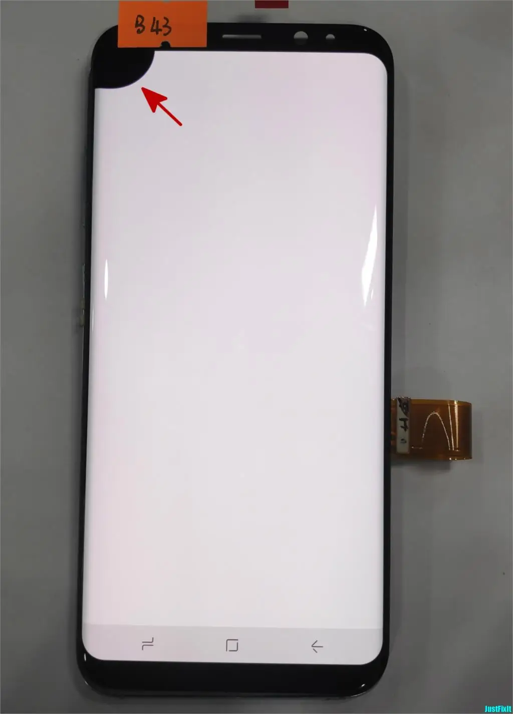 B43 Super AMOLED для samsung Galaxy S8 plus S8+ G955 G955F g955u S8plus дефект ЖК-дисплей с сенсорным экраном дигитайзер 6,2'' - Цвет: B43
