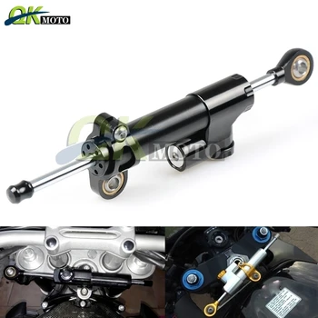 

Motorcycle CNC Aluminum Accessorie Damper Stabilizer Damper Steering For with logo Yamaha FJR 1300 fjr1300 Linear Safety Control