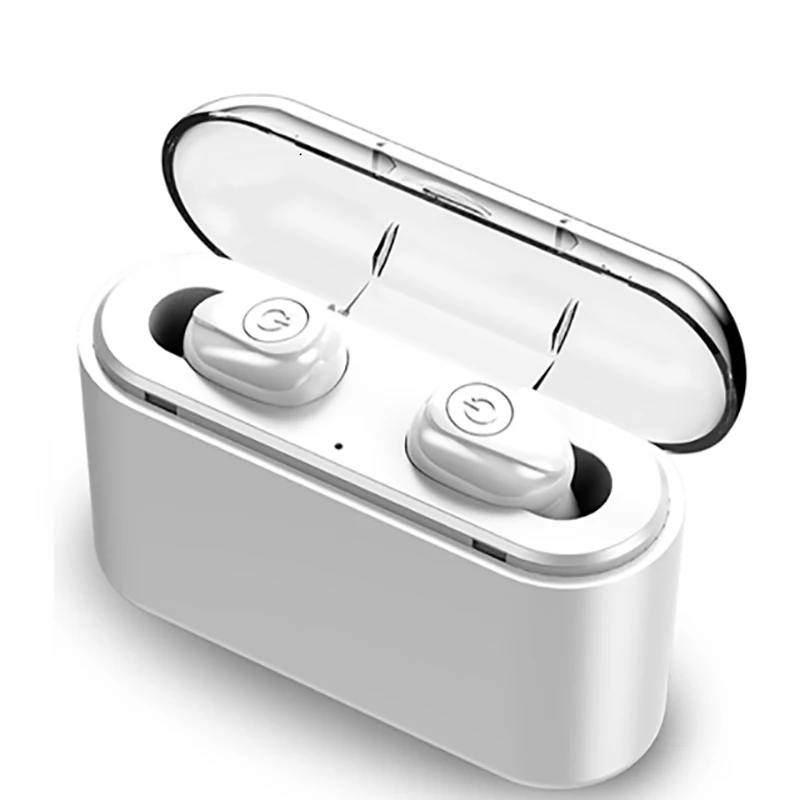 3000 мАч TWS Bluetooth наушники 5D стерео беспроводные наушники Мини водонепроницаемая гарнитура внешний аккумулятор наушники для ПК телефонов IOS Android