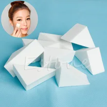 8 шт красота леди Макияж Косметический треугольник Тональная основа для лица спонж порошок