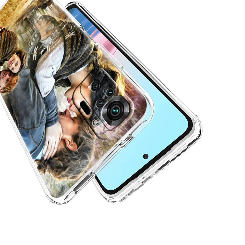 Transparent Case for Xiaomi Redmi Note 9S 9 8 Pro 10S 10 5G 8T 9T 7 9C Clear Ultrathin Soft Smartphone Cover OUTLANDER TV Series