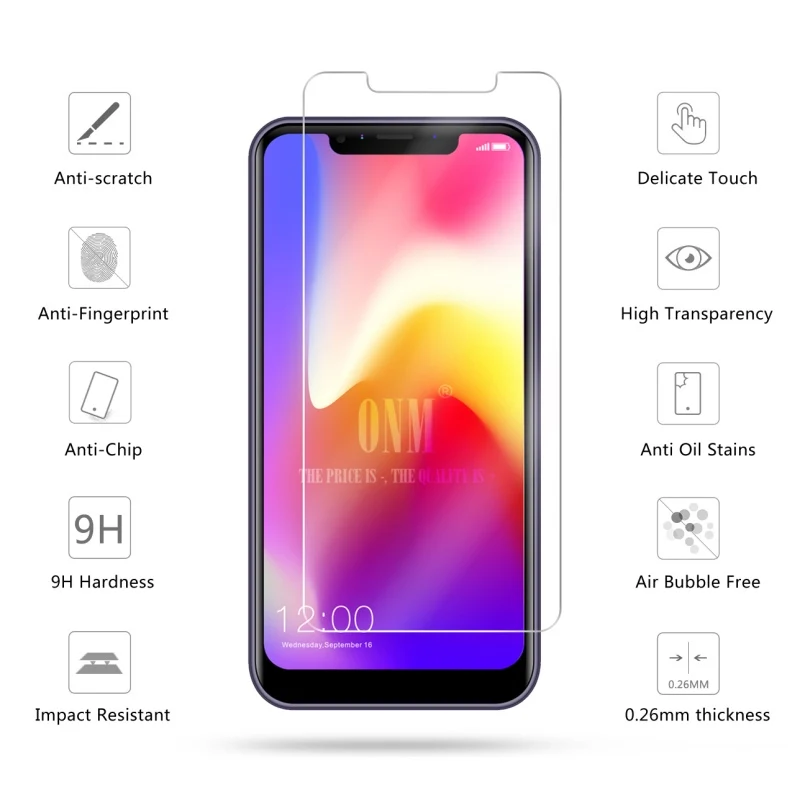 2 шт закаленное стекло для LEAGOO M11 стекло протектор экрана 2.5D 9H Премиум Закаленное стекло для LEAGOO M11 защитная пленка