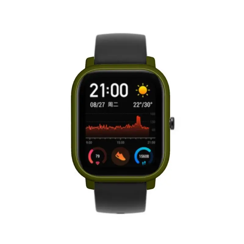 Ulta-тонкий ПК Защитный чехол крышка экрана протектор для Huami Amazfit GTS Watch
