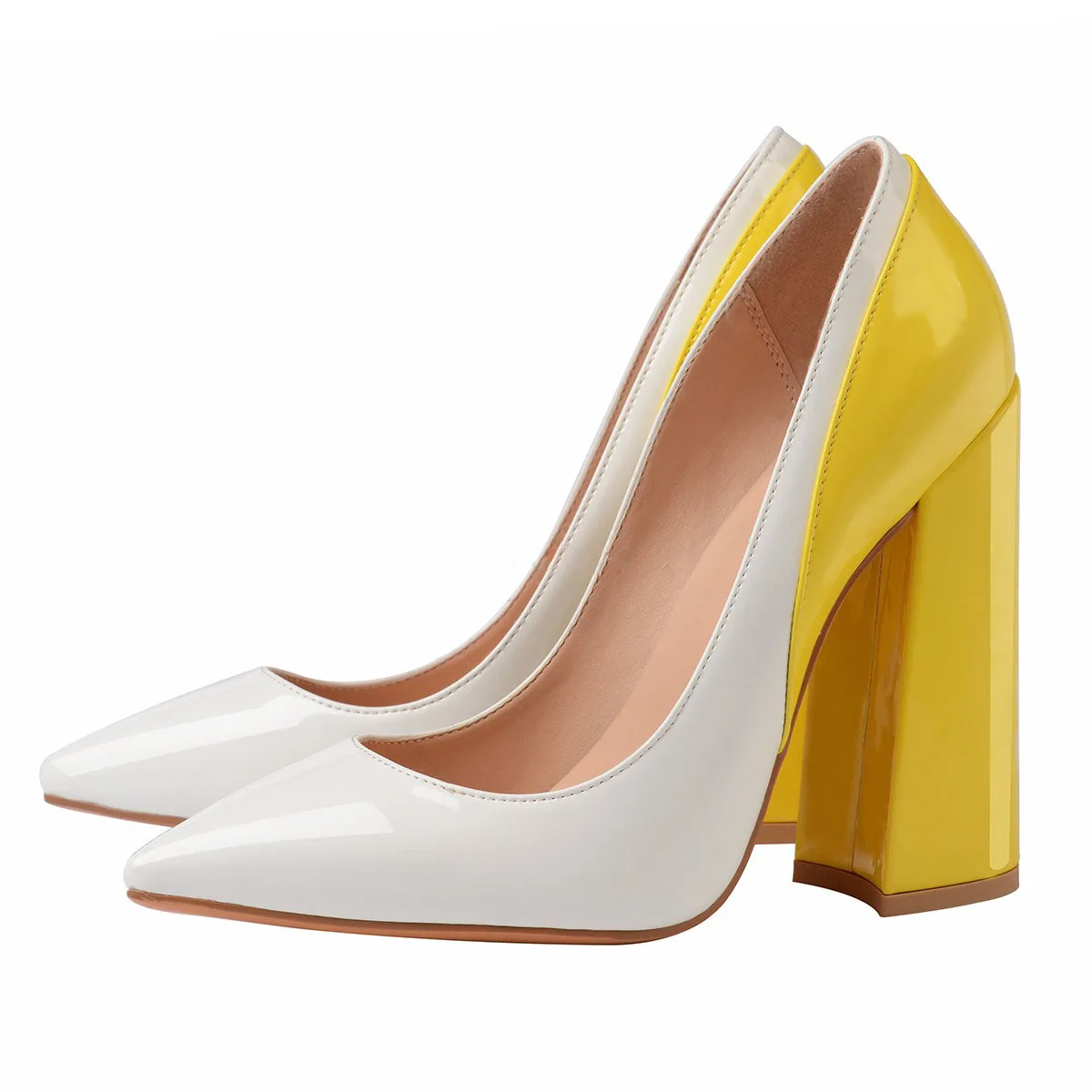 DBCOOPER Women Yellow Heels - Buy DBCOOPER Women Yellow Heels Online at  Best Price - Shop Online for Footwears in India | Flipkart.com