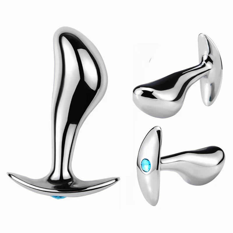 Stainless Steel Prostate Massage Butt Plug Anus Stimulator Sex Toys For Men Women Gay Metal Anal Plugs Erotic Adult Products | Красота и