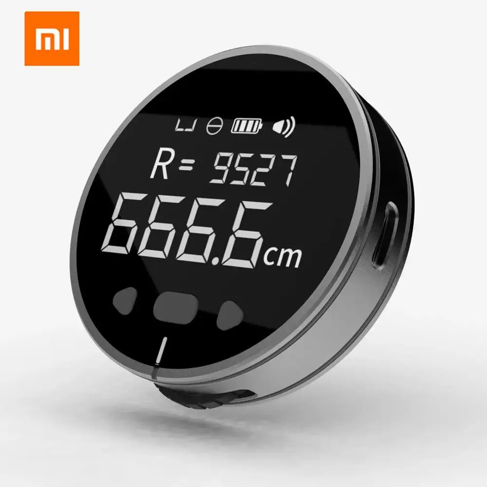 Новинка многофункциональная электрическая линейка Xiaomi mijia DUKA 99 м измерение длины
