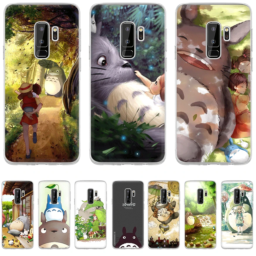 Чехол для телефона Samsung S3 S4 S5 S6 S7 S8 S9 S10E S10Plus Note 8 9 M10 M20 M30 M40 МИЛЫЙ Тоторо | Мобильные