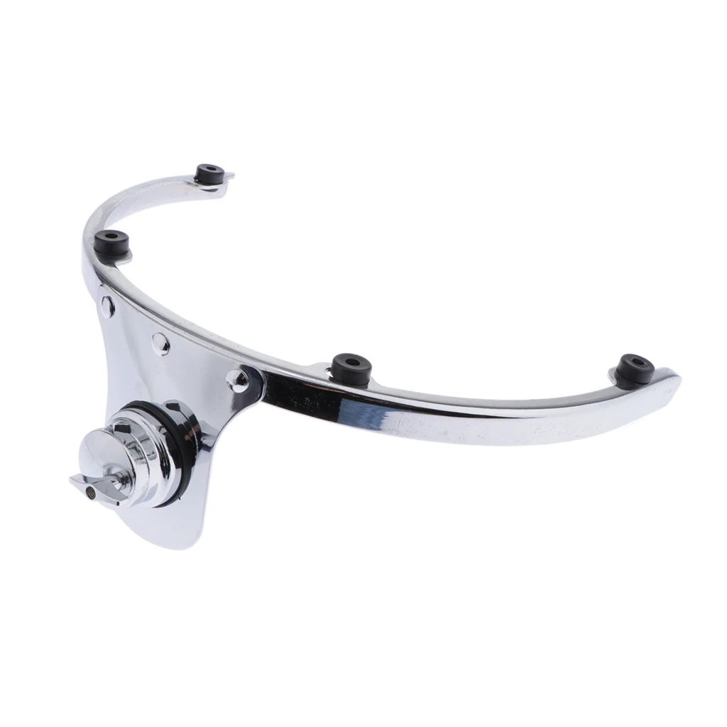 

Durable 13in Drum Suspension Bracket Silver Percussion Instrument Mounting Hardware