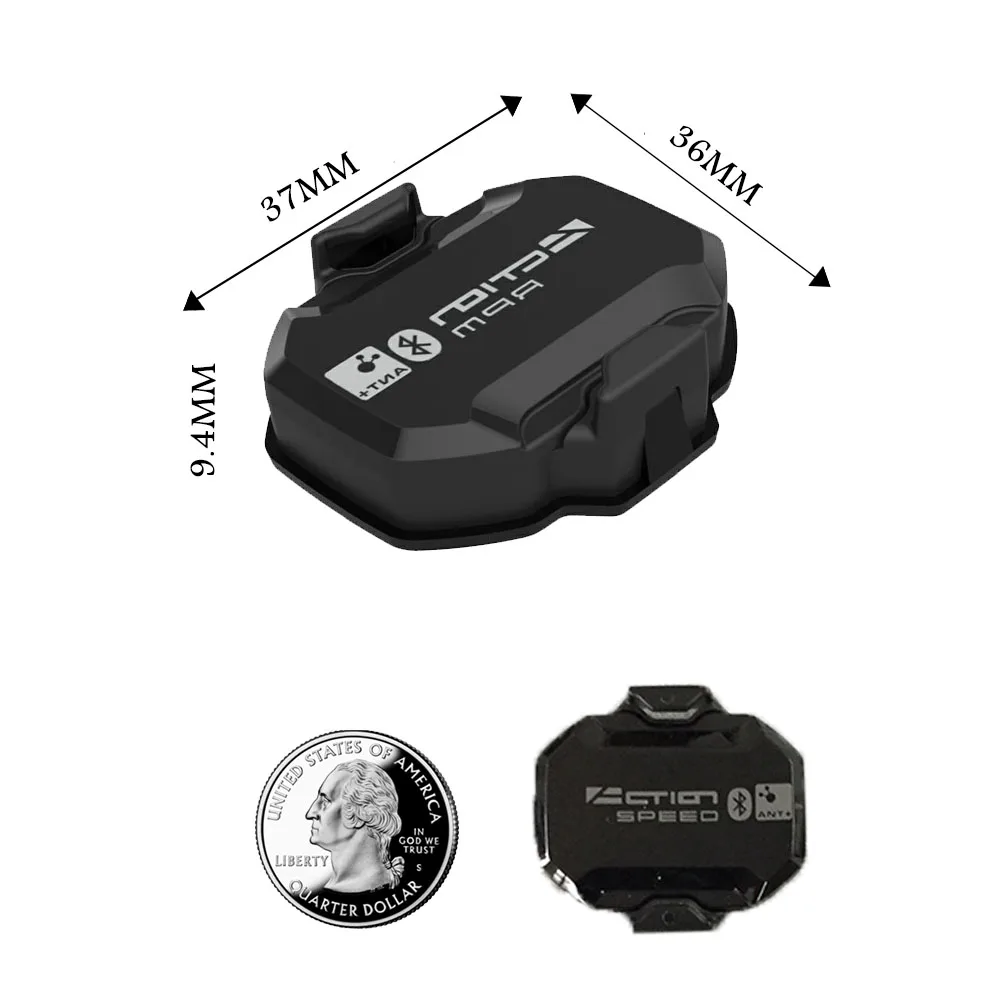 Compteur De Vitesse Et De Cadence Ant +, Ordinateur D'action, Capteur De  Vitesse Et De Cadence, Ant +, Adapté Pour Garmin Igpsport Bryton Xoss -  Ordinateur À Vélo - AliExpress