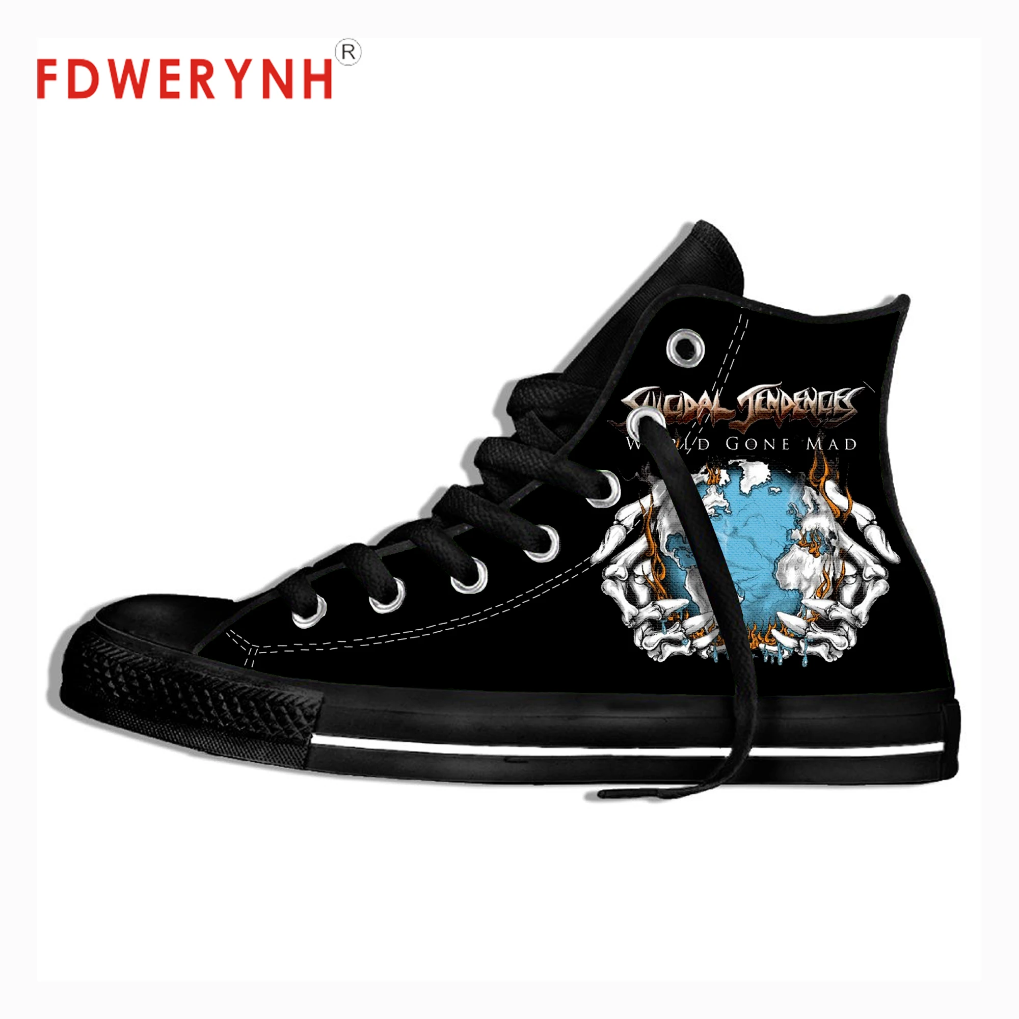 

Suicidal Tendencies Band All Nite Party New Official Band Custom Casual Shoes 3D Print Outdoor Leisure Canvas Shoes