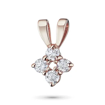 

Suspension of red gold diamond e0201pd06173900