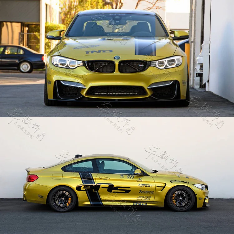 Accessori auto adesivi decorativi adesivi sportivi in vinile decalcomanie  strisce da corsa adesivo per BMW 1 2 3 4 5 serie M2 M3 - AliExpress