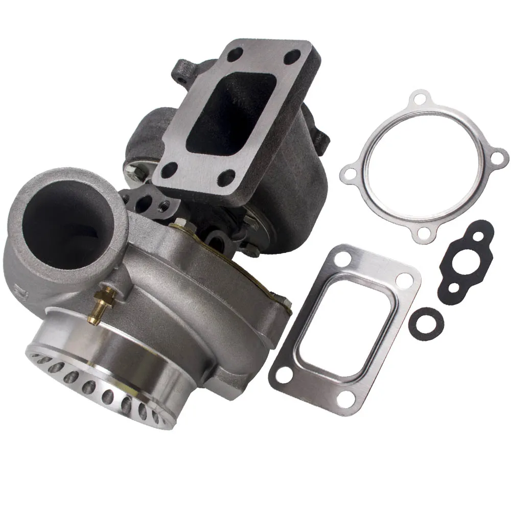 Турбокомпрессор GT35 GT3582 journal bearing T3 T4 турбокомпрессор с турбонаддувом для