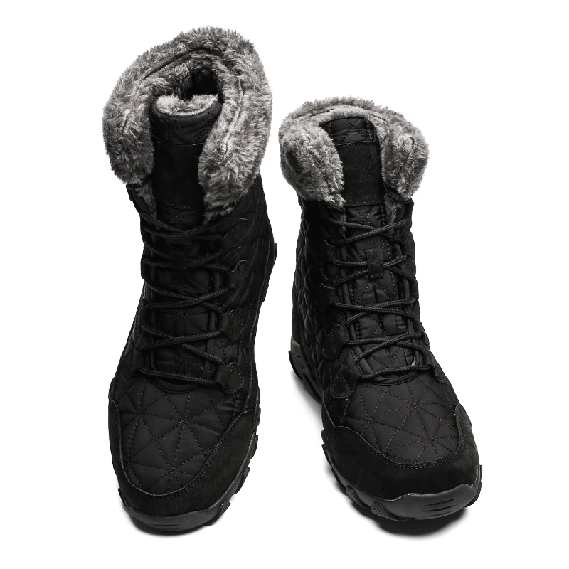 Leather Men Winter Boots cb5feb1b7314637725a2e7: black plush|brown plush