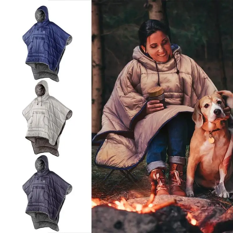  Naturehike Wearable Portable Water-resistant Camping Sleeping bag Cloak Style Lazy Sleeping Bag Win