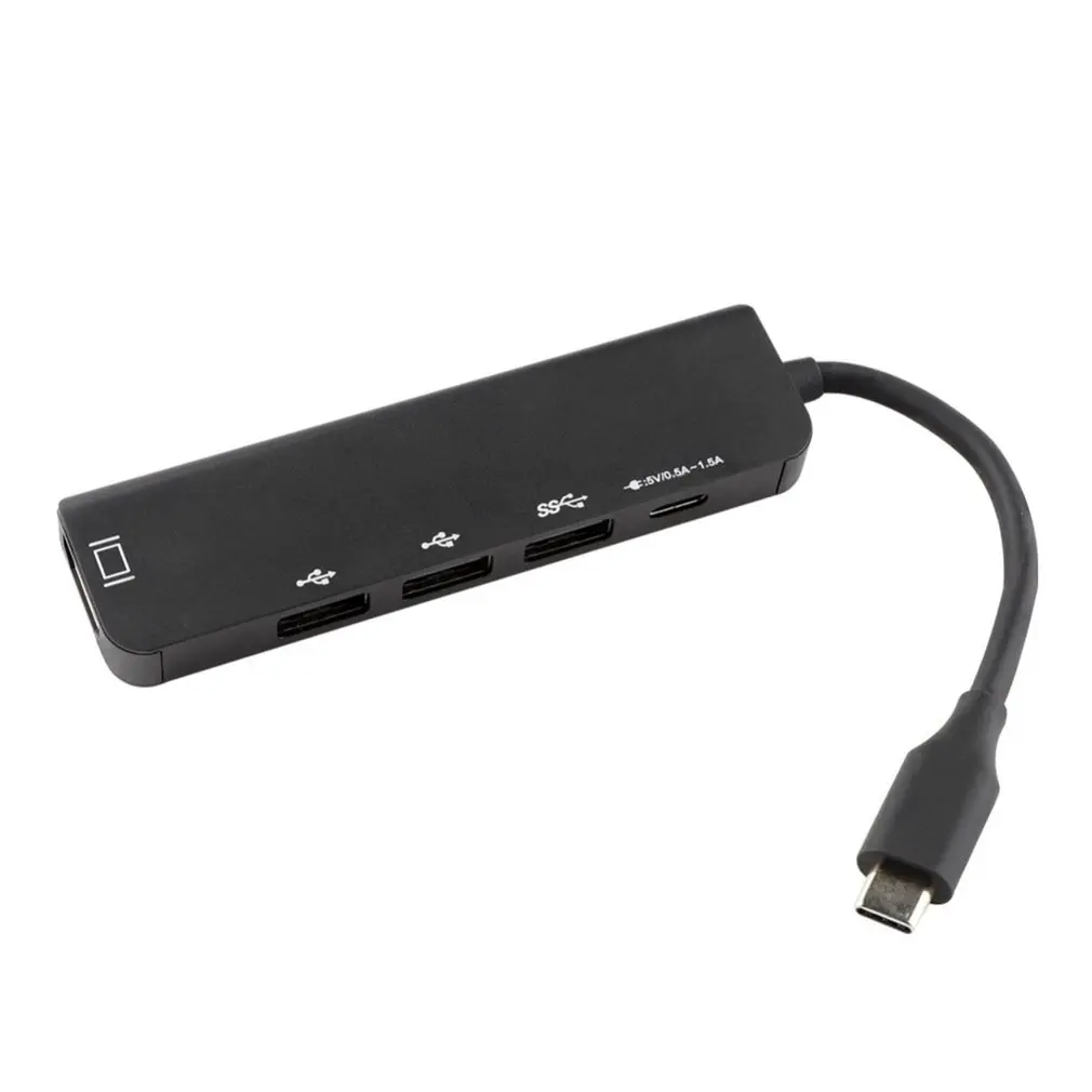 

5 in 1 Type C to 3.0 Hub HDMI Thunderbolt Adapter For MacBook Samsung Galaxy S9 Huawei P20 Mate 20 Pro Super Speed USB 3.0