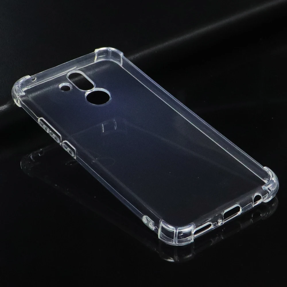 

Противоударный Прозрачный Силиконовый ТПУ чехол для Huawei Mate 20 lite