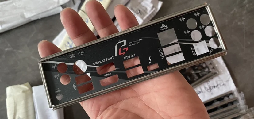 Оригинальный/OEM для ASRock Z390 Phantom Gaming-ITX/ac I/O защитная задняя панель держатель |