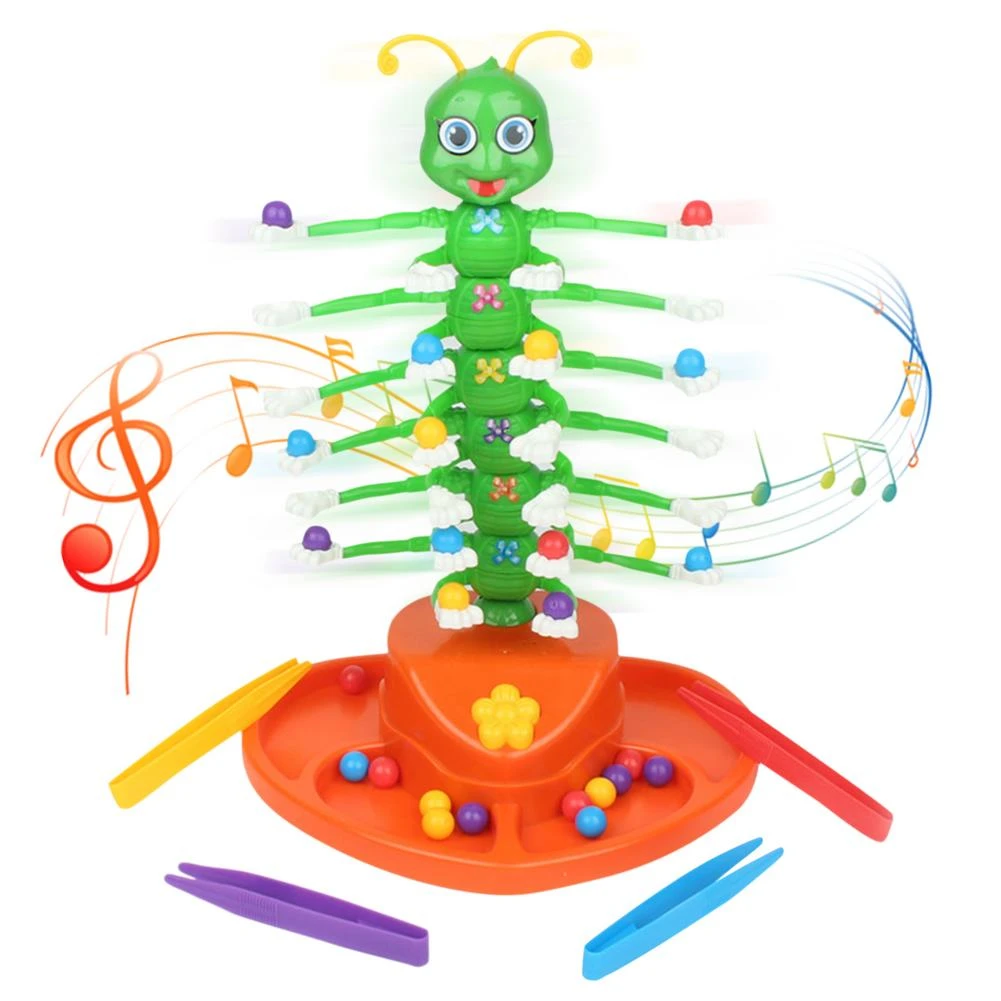 Children Fun Electric Swing Dancing Bug Toy Party Table Puzzle Game Shaking  Toy Fun Caterpillar Electric Wiggle Dance For Kids|Electronic Pets| -  AliExpress
