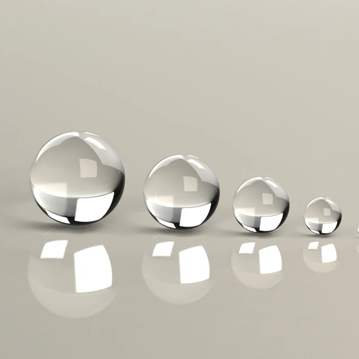 GL28-UV Fused Quartz Spherical Lens 1-10mm in Diameter Various Focal Lengths