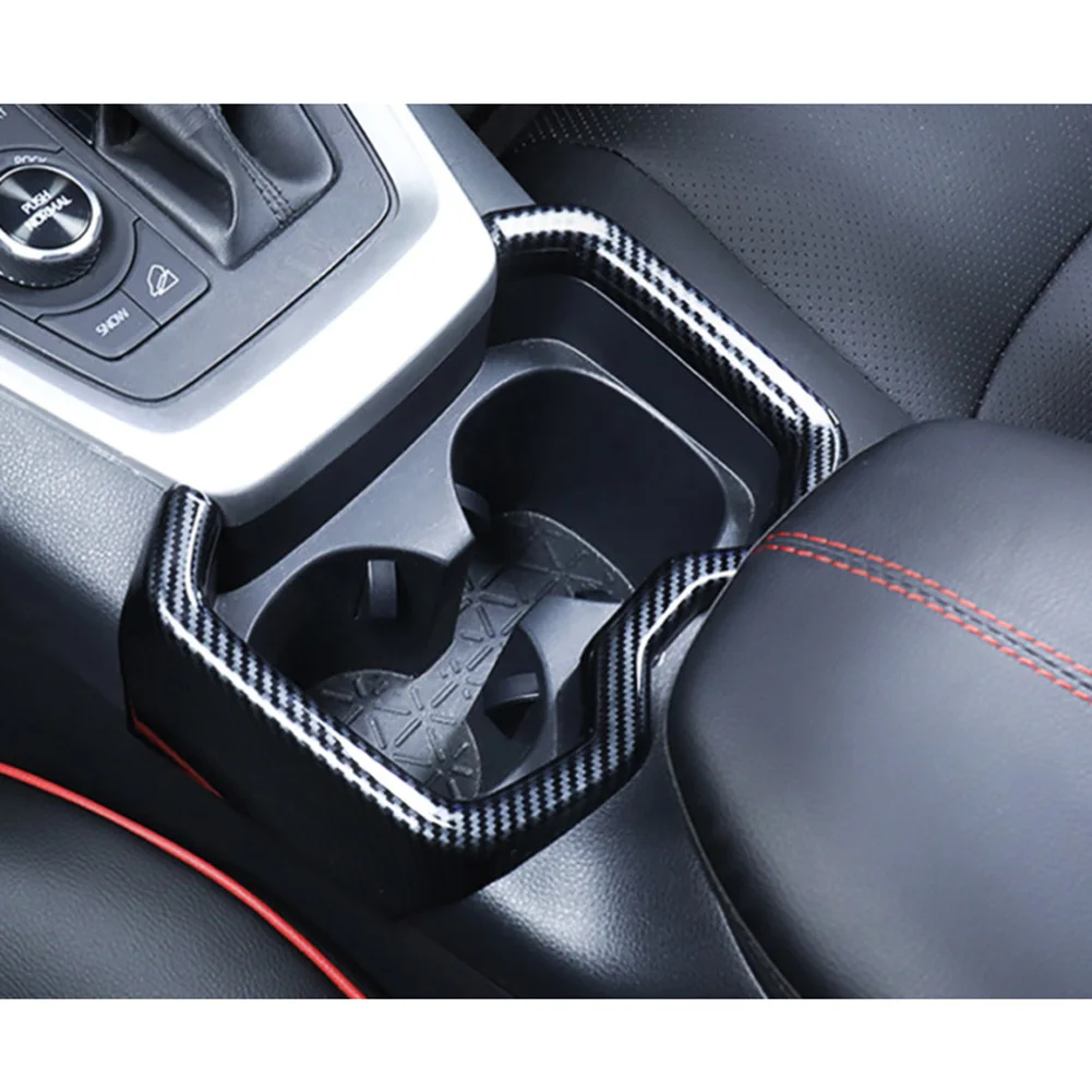 Для Toyota RAV4 2019 2020 держатель стакана для воды рамка Крышка отделка высокое качество
