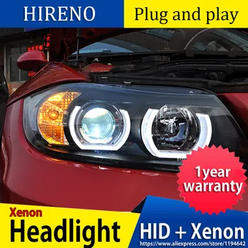 

Car Styling Car Headlights For BMW E90 headlamp 318i 320i 325i Headlight LED Angel eyes Front light for 320 318 325 Bi Xenon Len