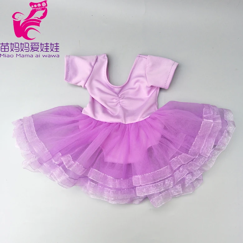 doll dress fit for 43cm reborn baby doll dress and 18 inch american doll clothes wear - Цвет: A7