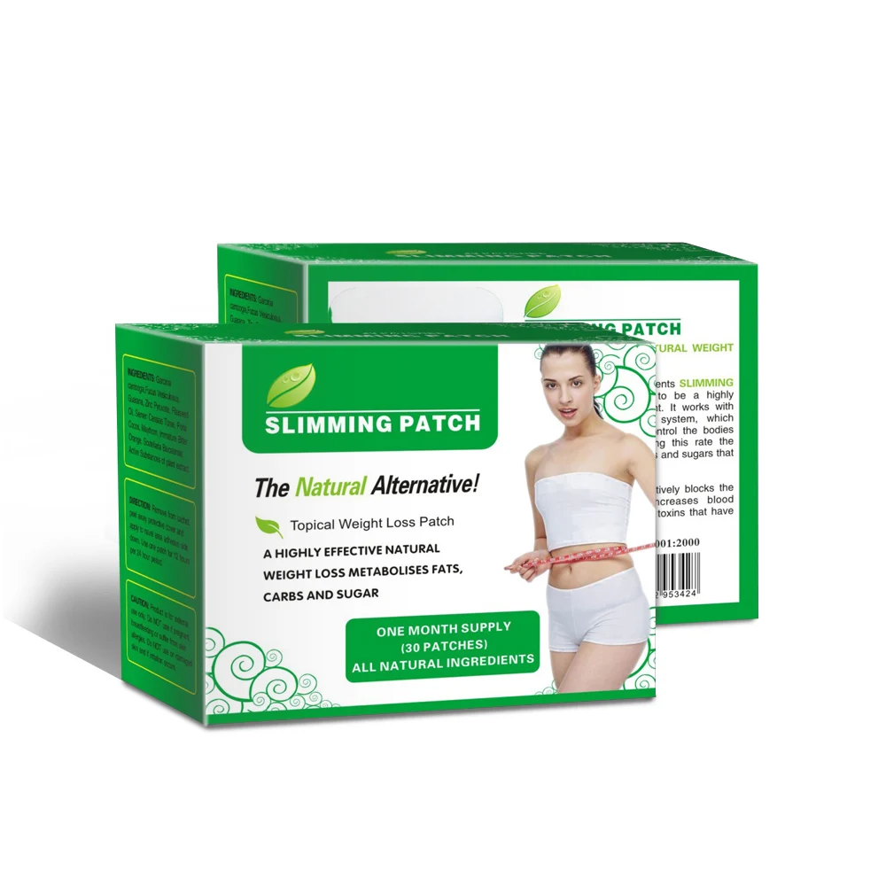 30patch/1box Magnet Slimming Patch Weight Loss Navel Sticker Burning Fat Patche 100% Natural Ingredients Medical Plaster | Красота и