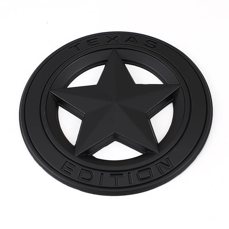 for Jeep Sticker 3D эмблема «Texas Edition», Металлическая Автомобильная наклейка, Звездный логотип, эмблема, значок, автомобильный Стайлинг, боковой хвост, наклейка для Jeep Wrangler Liberty Grand Cherokee - Название цвета: for Jeep Sticker