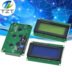 1 шт. ЖК-дисплей 2004 + I2C 2004 20x4 2004A синий/зеленый экран HD44780 характер ЖК-дисплей/w IIC/I2C последовательный Интерфейс модулем адаптера