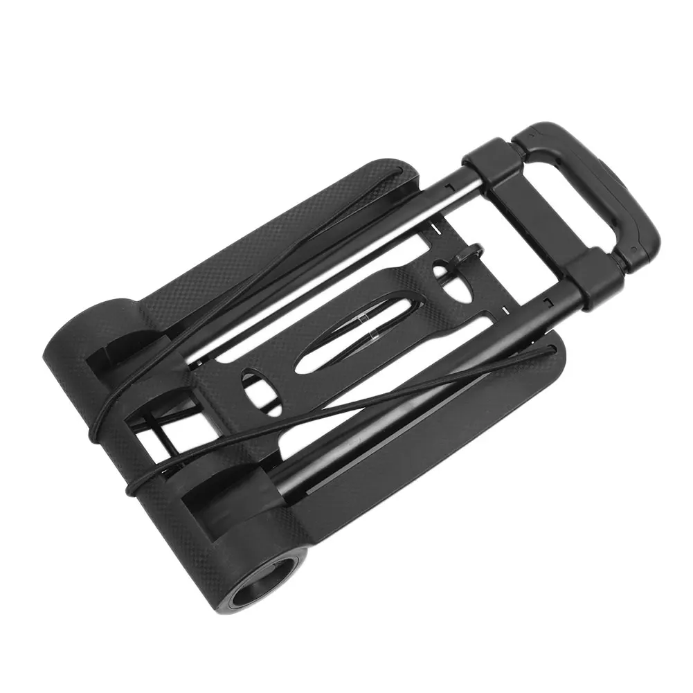 Folding Luggage Shopping Cart Lightweitht Stylish Durable Trolley Barrow