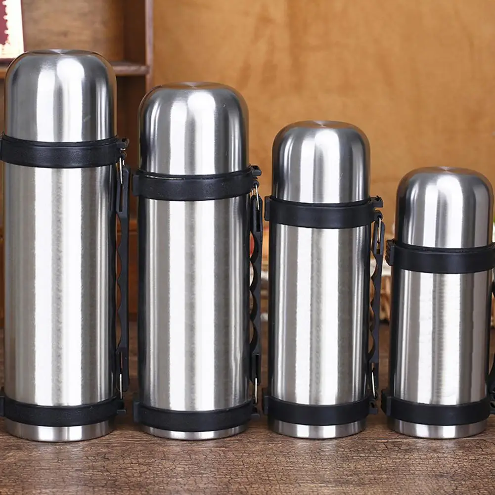 

0.75/1.2/1.5L Stainless Steel Outdoor Hiking Travel Insulation Water Bottle