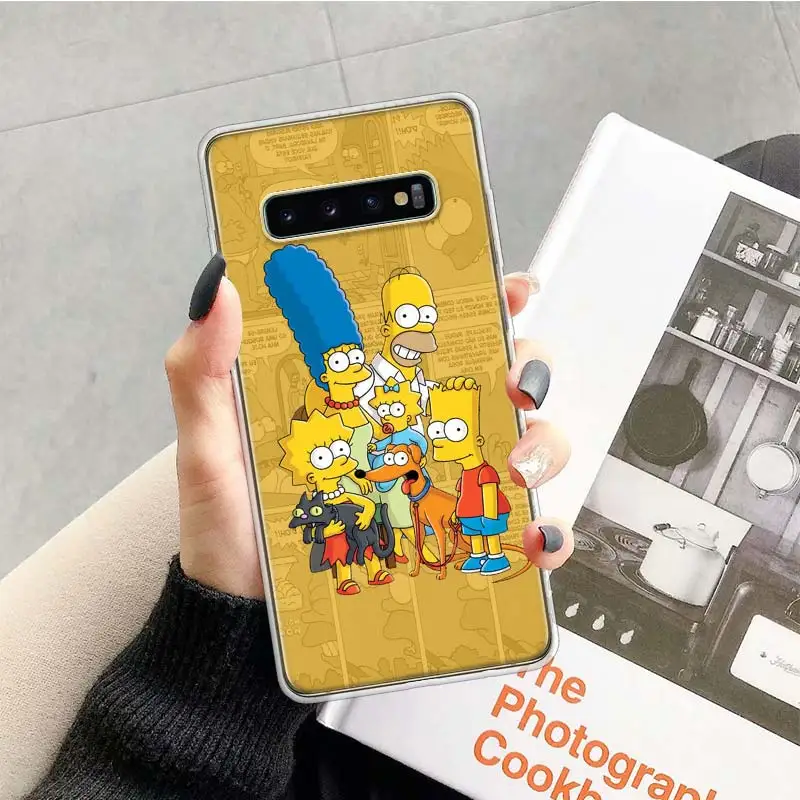 Симпсонов! Чехол для samsung Galaxy Note 10 9 8 S10+ Lite S9 S8 J4 J6 J8 плюс S7 S6 край мягкий чехол для телефона - Цвет: TR164-2