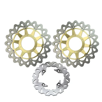 

Motorcycle Front Rear Brake Disc Rotors Set For Honda CBR1000RR CBR1000 RR 2006 2007 & VTR1000 RC51 SP1 2000-2004