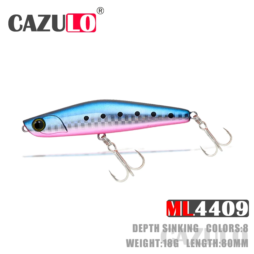 

Fishing Accessories Lure Sinking Pencil Weight 18g 8cm Isca Artificial Pesca Accesorios Mar Wobblers Peche A La Carp Fish Leurre