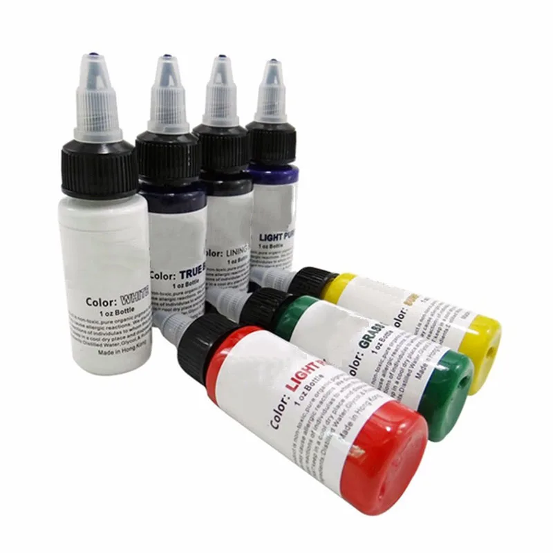 Body Art Tattoo Ink Professional Tattoo Kits Pigment Beauty Paints Makeup Supplies Semi-permanent Eyebrow