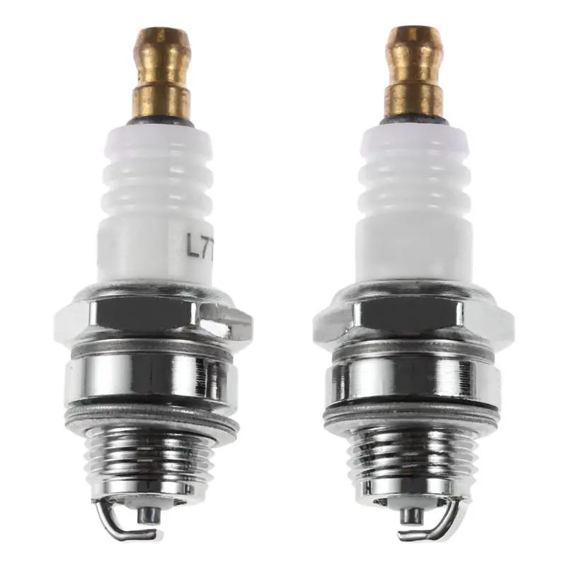 

2Pcs 25cc 52cc 62cc Chainsaw Brush Cutter Spark Plug for 2 Stroke Engine