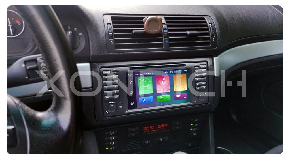 Ips DSP Qcta Core 1 din Android 9,0 Автомагнитола головное устройство для BMW X5 E53 BMW E39 Мультимедиа DVD gps навигация аудио стерео 4+ 64 ГБ