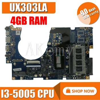 

UX303LAB Motherboard 4G RAM I3-5005 CPU For Asus UX303LA UX303LB UX303LN UX303L UX303 Laptop motherboard UX303LAB Mainboard