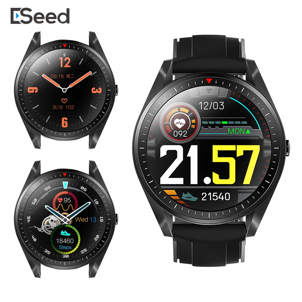 Мужские Смарт-часы ESEED F23, IP67, водонепроницаемые, 360*360, HD экран, 280 мА/ч, чехол из сплава, 1,3 дюймов, full touch, умные часы GT