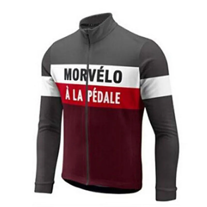 Morvelo, весна/осень, одежда для велоспорта, мужской комплект, велосипедная одежда, дышащая, анти-УФ, одежда для велосипеда/с длинным рукавом, набор для велоспорта, Джерси