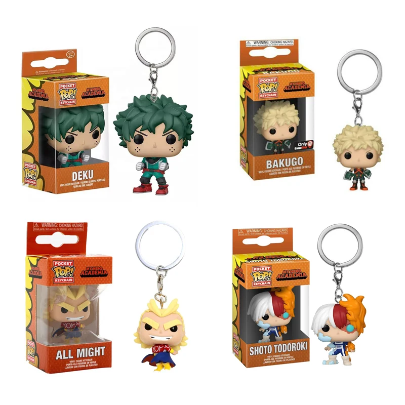 Брелок Disney My Hero моя геройская академия экшн-фигурка Bakugo коллекционные игрушки