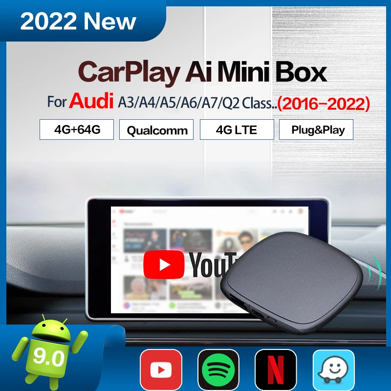 Автомобильный мультимедийный плеер CarPlay стерео-система на Android UX999Pro Netfilx Spotify